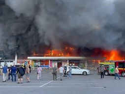 Fuerzas Aéreas de Ucrania han informado que el ataque ha sido perpetrado con un misil X-22 lanzado desde un bombardero de largo alcance Tu-22 M3. ESPECIAL