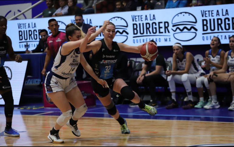 Astros de Jalisco arrancó con el pie izquierdo la Final de Conferencia. ESPECIAL