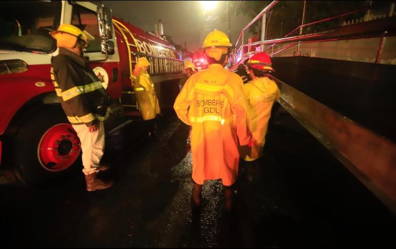 Se trata de la segunda víctima del actual temporal de lluvias. ESPECIAL / Bomberos de Guadalajara