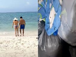 La mujer colombiana de nombre María Camila compartió el momento a través de su cuenta de TikTok. ESPECIAL