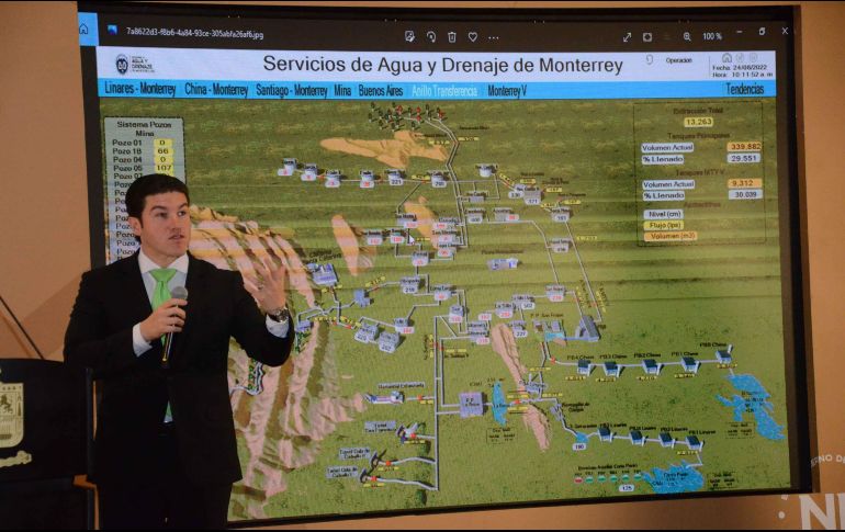 Samuel García aseguró que con la liberación de las tomas clandestinas en ranchos que desviaban el agua de los ríos, ahora lo que llueva escurrirá a las presas La Boca y Cerro Prieto. SUN / ARCHIVO
