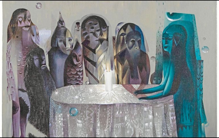 Pieza titulada “Sesión espiritista” de Indira Castellón. CORTESÍA/ MUSA