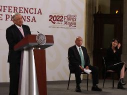 Francisco Garduño (c), comisionado del Instituto Nacional de Migración (INM), dará más detalles de esta tragedia. SUN / C. Mejía