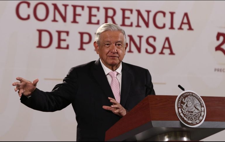 López Obrador cuestiona si en este caso solo se involucrará a García Luna o a otros funcionarios de ese sexenio. SUN / C. Mejía