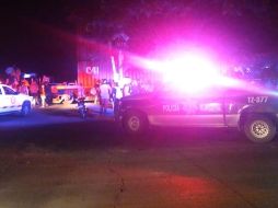 Los hechos ocurrieron a las 20:28 horas de ayer en la Carretera Tlajomulco a Santa Fe, en la colonia Lomas del Sur. ESPECIAL /