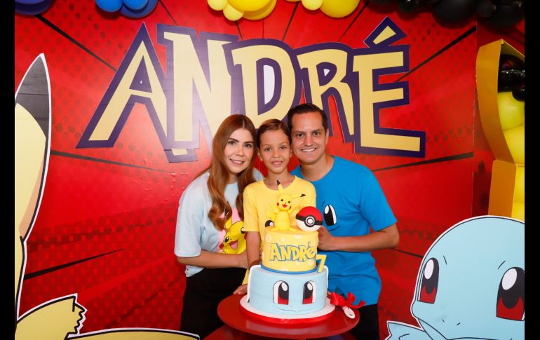 Johanna Martínez, André y Ernesto Guzmán. GENTE BIEN JALISCO/Claudio Jimeno