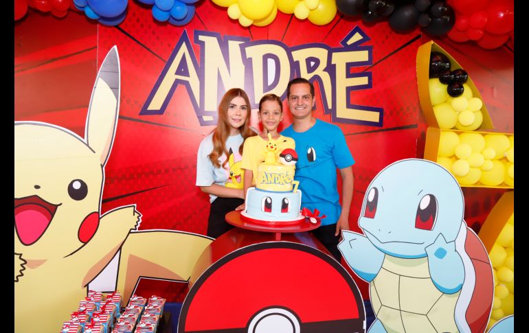 Johanna Martínez, André y Ernesto Guzmán. GENTE BIEN JALISCO/Claudio Jimeno