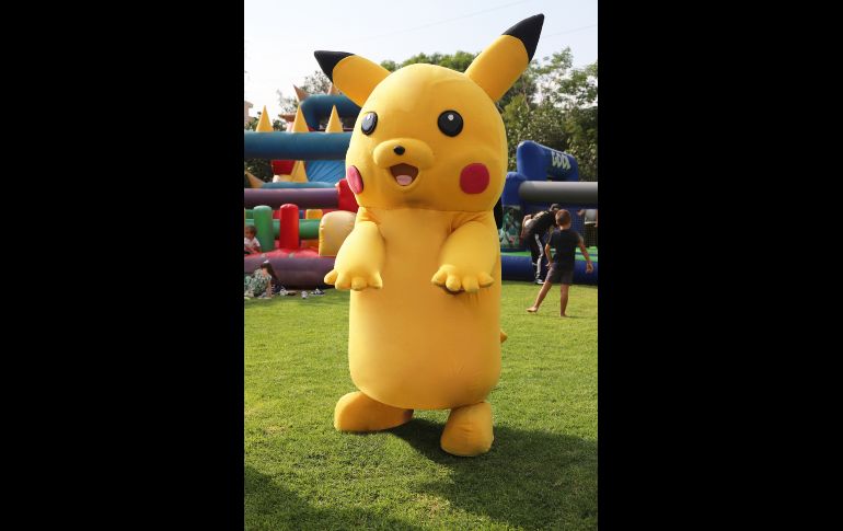 Botarga de Pikachú. GENTE BIEN JALISCO/Claudio Jimeno