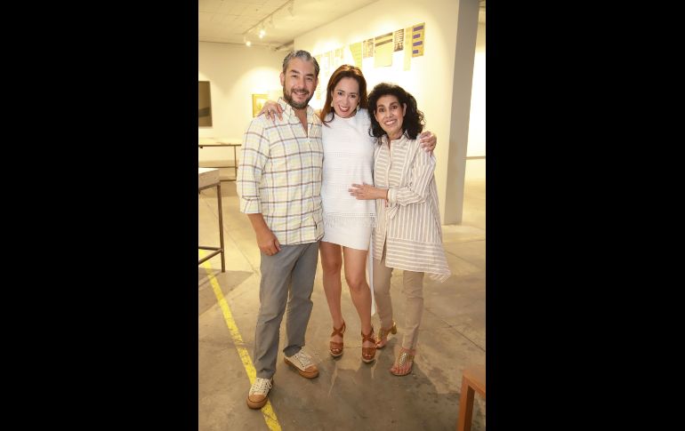 Antonio Soto, Sandy López y Pepis López. GENTE BIEN JALISCO/ Antonio Martínez