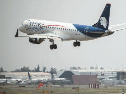 Las operaciones de Aeroméxico seguirán de manera normal en todos sus destinos de México e internacionales. AFP/ Archivo