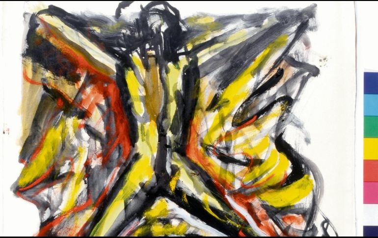 “Ícaro”. Obra de José Clemente Orozco, temple sobre papel. CORTESÍA/ Herederos de José Clemente Orozco