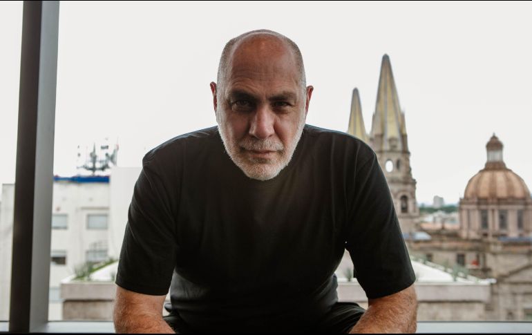 Guillermo Arriaga. El escritor y cineasta se encuentra en la Perla Tapatía, donde toma parte en los eventos de Guadalajara, Capital Mundial del Libro. EL INFORMADOR/G. Gallo