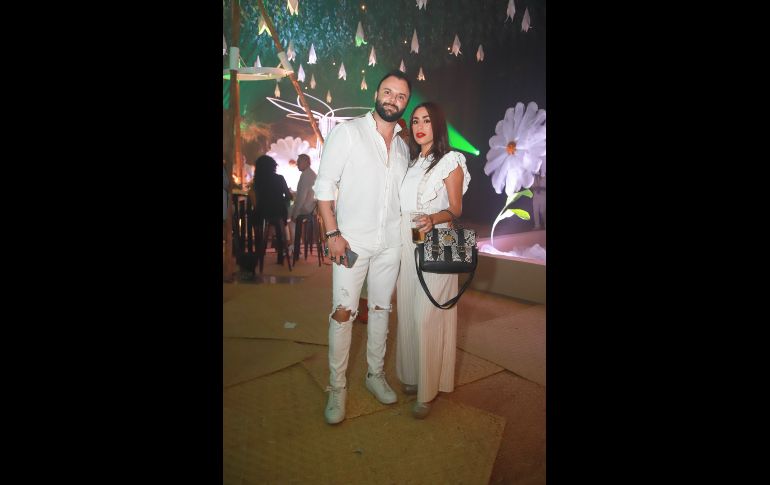 Eduardo Venegas y Samantha Cervantes. GENTE BIEN JALISCO/Antonio Martínez