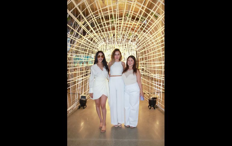 Rocío Velasco, Kenya Castrejón y Andrea Gómez. GENTE BIEN JALISCO/Antonio Martínez
