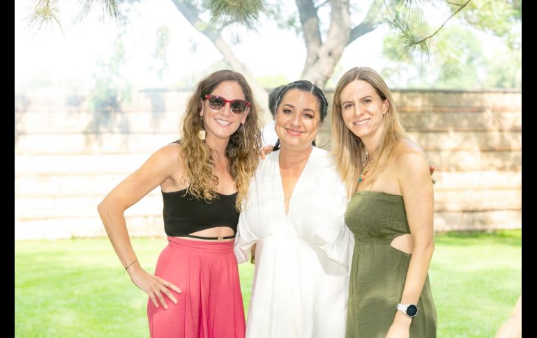 Magda Marrón,Nau Pérez Domínguez y Alejandra Serrano. GENTE BIEN JALISCO/Jorge Soltero
