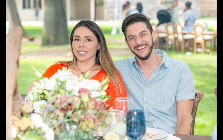 Gaby Hernández y David González. GENTE BIEN JALISCO/Jorge Soltero