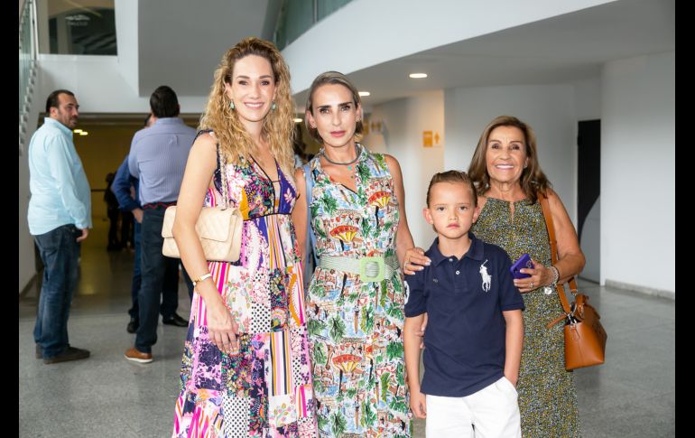 María Inés Correa, Ivette Inman, Juan Pedro Inman y Conchita Inman. GENTE BIEN JALISCO/Jorge Soltero