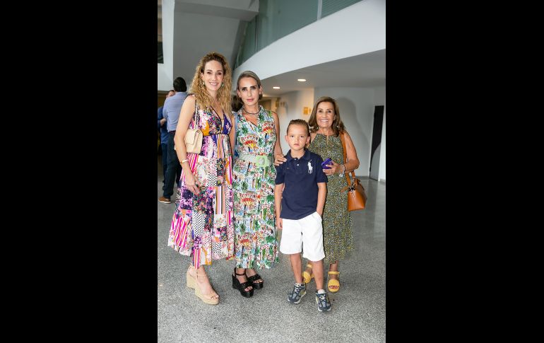 María Inés Correa, Ivette Inman, Juan Pedro Inman y Conchita Inman. GENTE BIEN JALISCO/Jorge Soltero