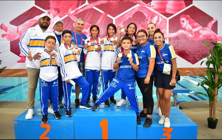 Jalisco sigue imparable en el medallero de las Nacionales CONADE 2022. CORTESÍA/CODE