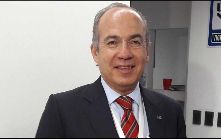 Felipe Calderón usó sus redes sociales para responder a los dichos de López Obrador. NTX/ARCHIVO