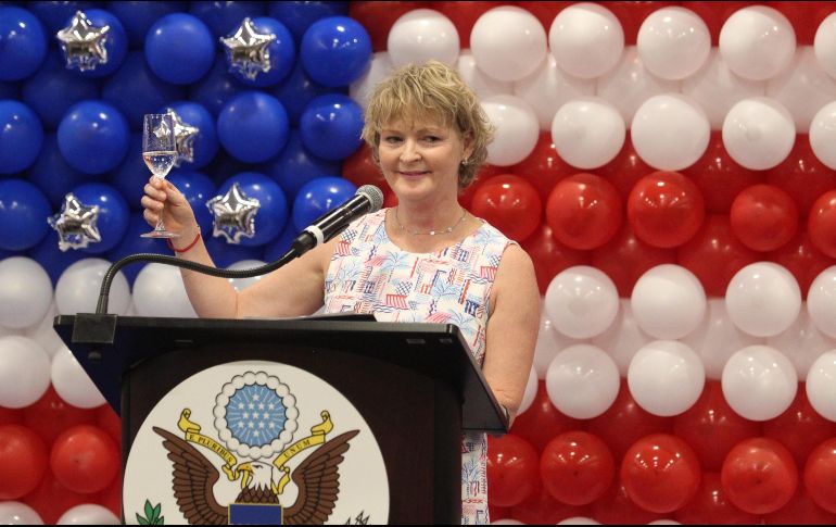 Eliza Al_Laham, Consul General de los Estados Unidos en Guadalajara. EL INFORMADOR/A. CAMACHO