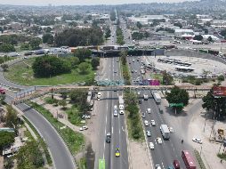 Visualización de la zona donde esta proyectado comenzar la línea BTR en carretera Chapala. EL INFORMADOR/ A. Navarro