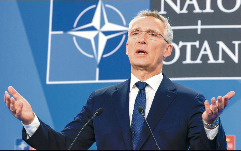 Jens Stoltenberg, secretario General de la OTAN solicitó a todos miembros hacer un frente común ante la amenaza que significa Rusia y su poderoso Ejército y armamento. EFE