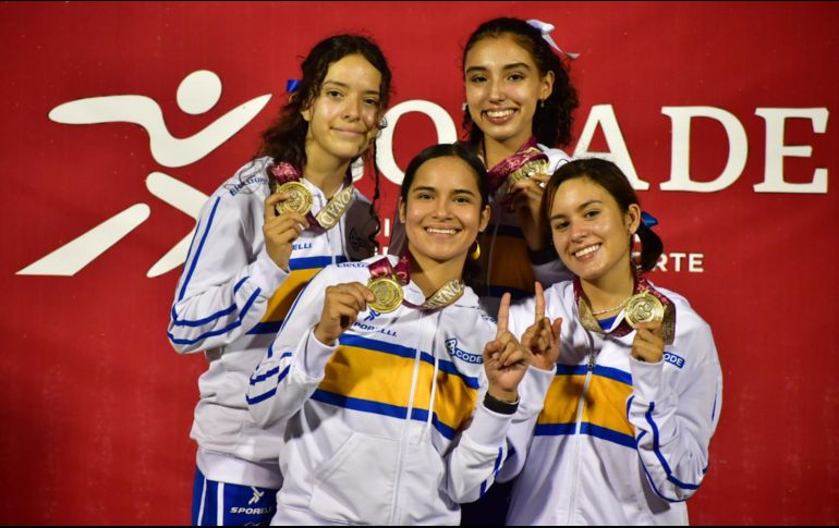 En esta primera edición oficial de los Nacionales CONADE, Jalisco es líder del medallero con 288 preseas áureas. TWITTER / @codejalisco