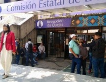 Los empleados afectados señalaron que el lunes volverán a presentarse a laborar y dejaron abierta la posibilidad de manifestarse en la recaudadora 4. ESPECIAL /