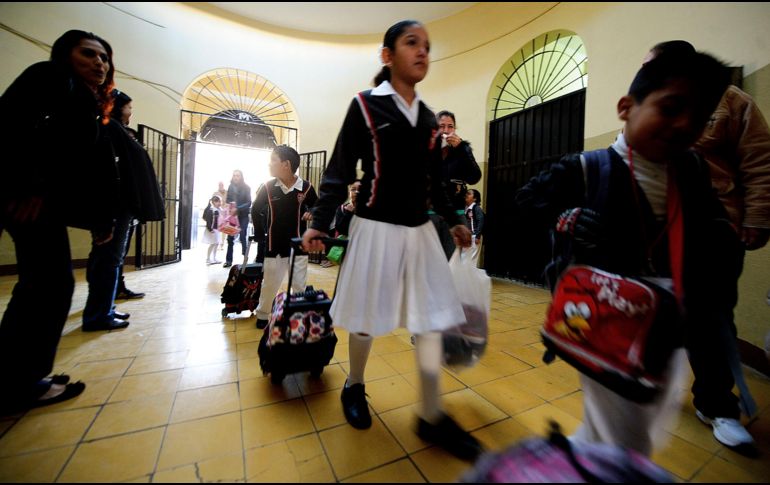 Aseguran que el calendario escolar se ha cumplido en su totalidad, y los alumnos podrán tomar sus vacaciones ya. EL INFORMADOR/ARCHIVO