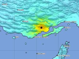 Las tres personas murieron en la aldea Sayeh Khosh, cerca del epicentro del terremoto. ESE/USGS