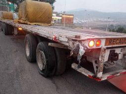 El incidente ha ocasionado tráfico lento y pesado en el lugar, pues se encuentra en el sentido a la salida de la ciudad. ESPECIAL