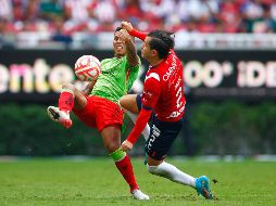 Alan Mozo entró de cambio al inicio del segundo tiempo. EFE/F. GUASCO
