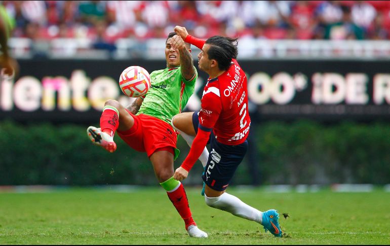 Alan Mozo entró de cambio al inicio del segundo tiempo. EFE/F. GUASCO