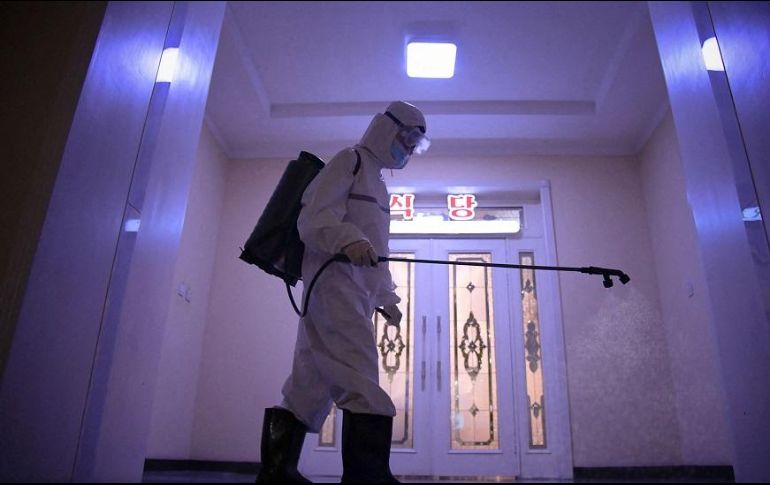 Jalisco registra este sábado cuatro mil 177 casos activos de coronavirus. AFP/KCNA