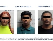 Los detenidos fueron puestos a disposición del Ministerio Público quien se encargó de integrar la carpeta de investigación. ESPECIAL