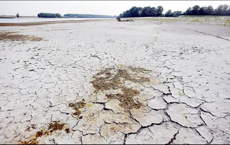 El río Po representa la mayor reserva de agua de la península. EFE/Benvenuti