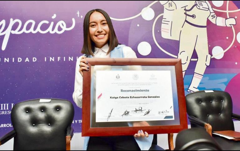 Katya Echazarreta participó en la misión Blue Origin NS21. ESPECIAL