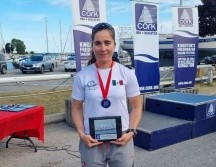 ELENA OETLING. La tapatía había ganado la prueba de láser radial y fue segundo lugar general de todo el Campeonato Norteamericano. Se dijo satisfecha por su resultado, pero exige respeto. ESPECIAL