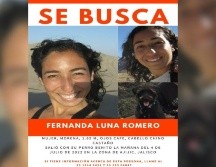 Luna Romero, de 40 años, fue vista por última vez ayer en el Cerro del Caracol mientras practicaba senderismo. ESPECIAL /