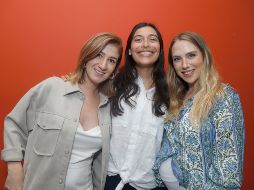 Bárbara Ruiz, Carolina Guerrero y Pamela Castro. GENTE BIEN JALISCO/Claudio Jimeno