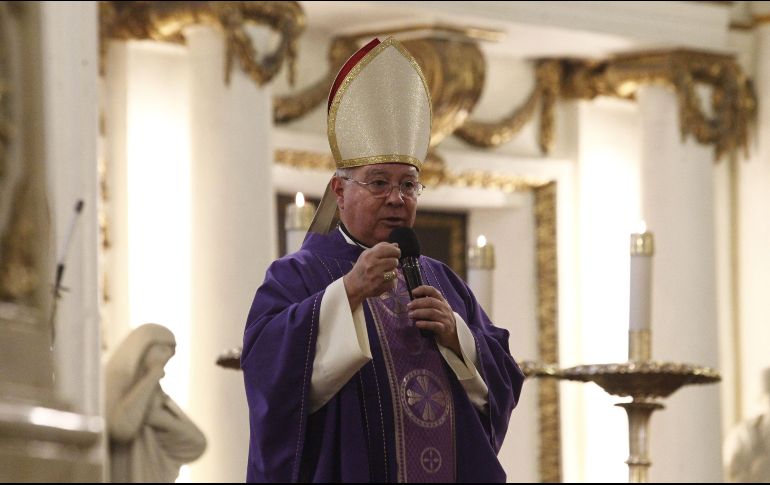 El cardenal Francisco Robles Ortega informará de otras acciones que realice el Arzobispado de Guadalajara para apoyar la jornada de oración. EL INFORMADOR/ ARCHIVO