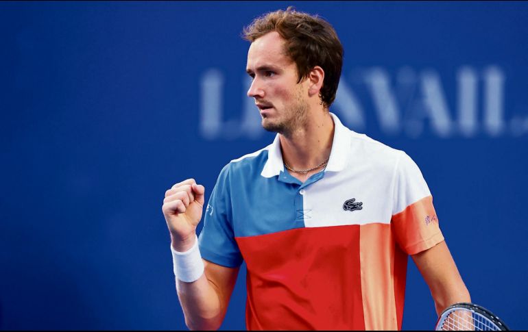 Daniil Medvedev participó este año en Acapulco. AFP
