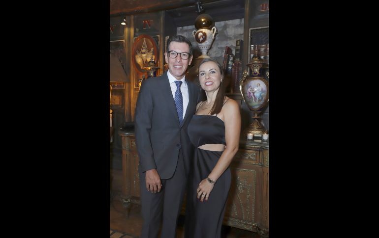 Miguel Castro y Patricia Jaime. GENTE BIEN JALISCO/Claudio Jimeno