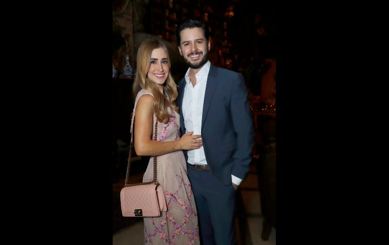 Adriana Vargas y Eric Del Río. GENTE BIEN JALISCO/Claudio Jimeno