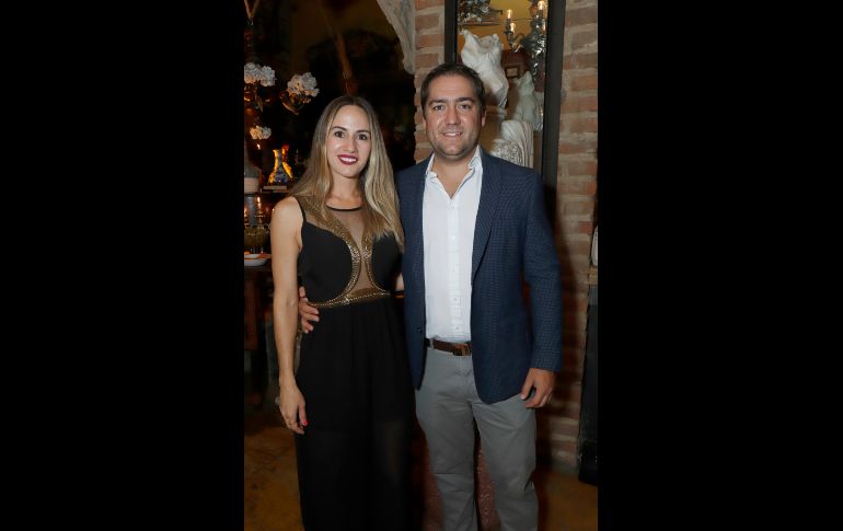 Cinthya Martín del Campo y Eduardo González. GENTE BIEN JALISCO/Claudio Jimeno