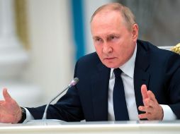 En uno de sus discursos más firmes desde que envió tropas a Ucrania, Vladimir Putin alzó la voz contra el 
