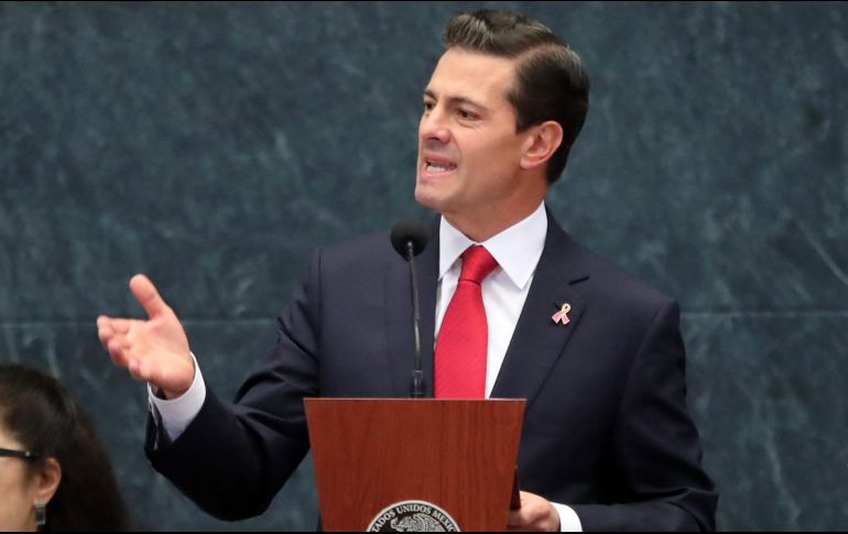 Descartan que haya una persecución política contra Enrique Peña Nieto. SUN/ARCHIVO