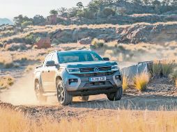 En sus distintas configuraciones, más allá de ser un vehículo útil para el trabajo, la Amarok presenta capacidades 4x4. ESPECIAL/Volkswagen