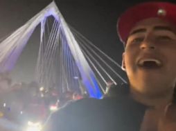 Un nuevo video del cierre vial en el Matute Remus se dio a conocer hoy. ESPECIAL